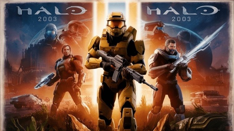 Halo (2003) game icons banners